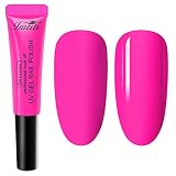 Imtiti Gel Nail Polish, 7ml Neon pink Color Soak Off UV LED Nail Gel Polish Nail Art Starter Manicur