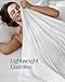 REST® Evercool® Cooling Comforter, King/Cali King, Blanket for Hot Sleepers, All Season Bedding to Keep Cool for Night Sweats, Breathable Lightweight Duvet, 106x90 Inches, Arctic White