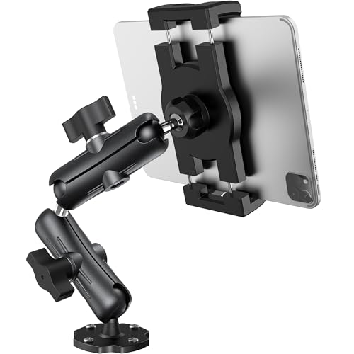 Aluminum Heavy Duty Tablet Mount Car Holder Dashboard for Truck and Vehicle