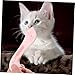 Hemoton 1set Pet Cat Food Can Opener Spoon Pink Multi-Functional Pet Food Can Lids Spoon for Convenient Feeding Keeps Fresh Reduces Waste