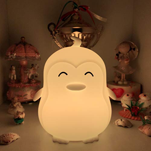 Glinrui Large Penguin Night Lights for Babies Bedroom Light Nursery lamp Kids, Break Resistant, Eye Caring - Image 4