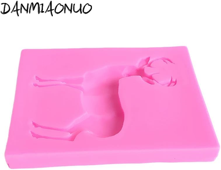 Miniatura 5 de Moldes de silicona para ciervos 2024 para reposteria, fondant taart, decoración, confeitaria, bolo ferramentas, bandeja de moldes, accesorios de