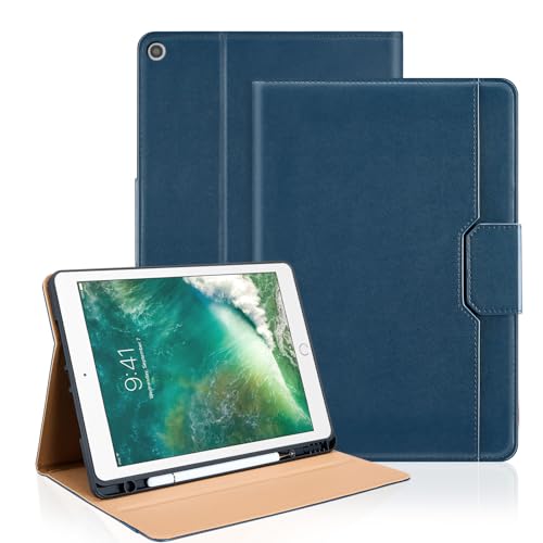 Étui iPad 9.7 anti-chute sécurisé avec dragonne et support de lecture ergonomique