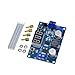 KEAcvise LTC1871 Boost Converter Module - DC-DC Adjustable Step-Up Regulator 3-35V to 3.5-35V with LED Voltmeter, for Solar Panels/DIY Electronics/Robotics/Portable Power Systems​