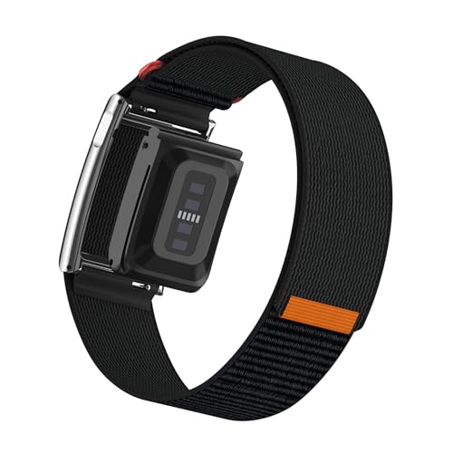 SimpleThings Banda elástica para bíceps Compatible con Whoop 5.0/MG, One, Peak & Life (compatible con ECG), correa de repuesto deportiva de nylon transpirable para la banda Whoop 5.0 - No compatible