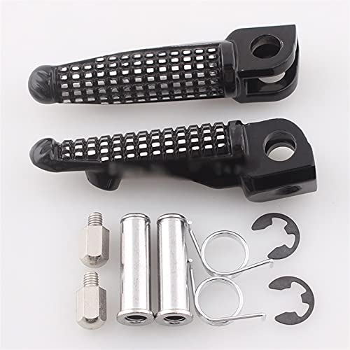 Repose-Pieds Avant Moto pour Kawasaki Ninja ZX6R et ER6N - Accessoires Noirs