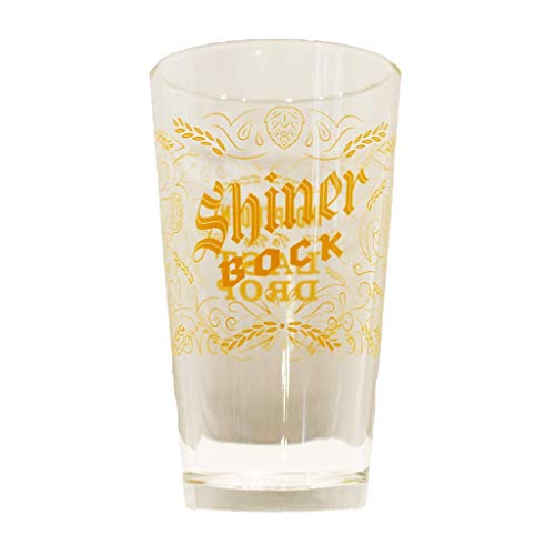 Spoetzl Brewery Shiner Bock Beer Pint Glass New
