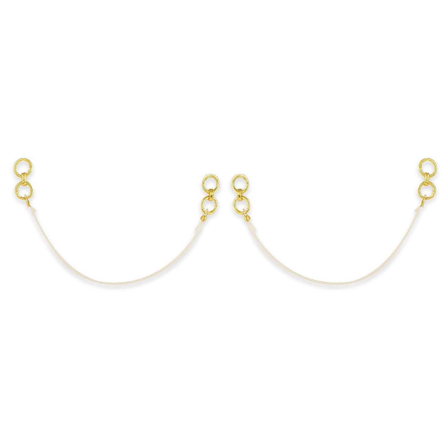 See full amazon price history chart for TODDLIS Gold Plated Invisible Transparent Stretchable and Adjustable Lightweighted Elastic Heavy Earrings Support Ear Chains (Women and Girls) (2 Pairs) TODDLIS Gold Plated Invisible Transparent Stretchable and Adjustable Lightweighted Elastic Heavy Earrings Support Ear Chains (Women and Girls) (2 Pairs) (B0CPVFWPNT) Amazon Price History, Amazon Price Tracker
