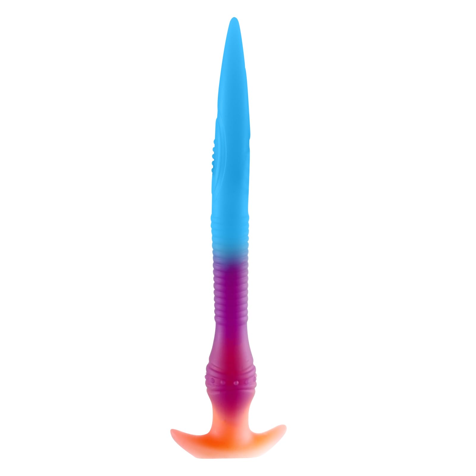 11.2 Inch Soft Silicone Anal Plug, Unisex Flexible Anal Dildo (S)