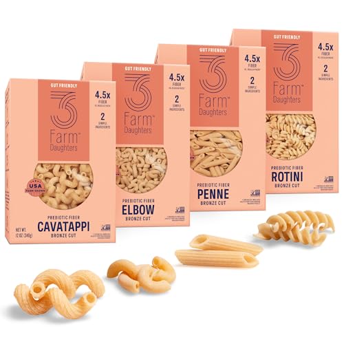 3 Farm Daughters High Fiber Pasta Variety Pack