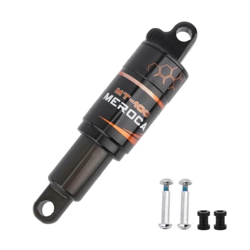 SQIANKUN Bicycle Shock Absorber 125mm / 150mm / 165mm / 190mm Mountain Bike Spring Rear Shock Air Chamber MTB Folding Bike Shock Absorber Rear Bike Shocks(150mm 1000lbs)