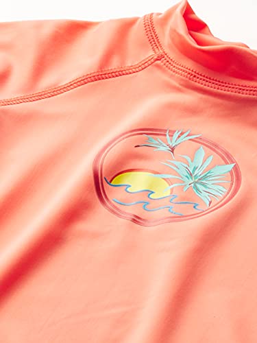 Image of Kanu Surf Girls' Karlie Rash Guard UPF 50+ Sun Protection Short Sleeve Swim Shirt