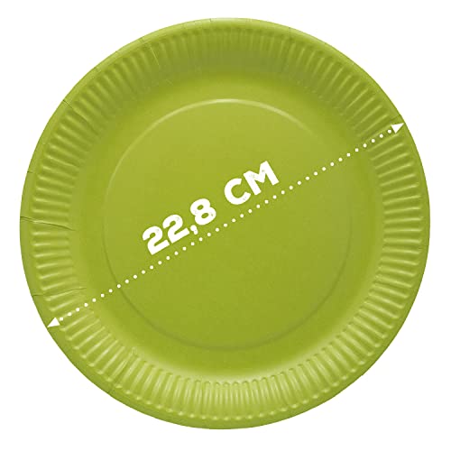 OKO LUTION OL453 Cartone/piatto monouso, 20 pezzi