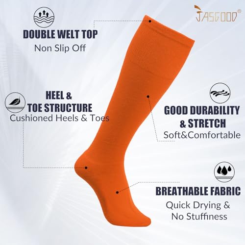 JASGOOD 2 Pack Baseball Belt and Socks Combo Set Adjustable Softball Belt and Socks Elastic Waist Belt for Youth and Adult4