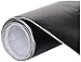 Black Gloss 3ft x 5ft Car Wrap Vinyl Roll with Air Release 3MIL-VViViD8