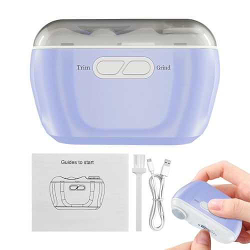 Coupe-ongles automatique lumineux pour une manucure sécurisée des seniors