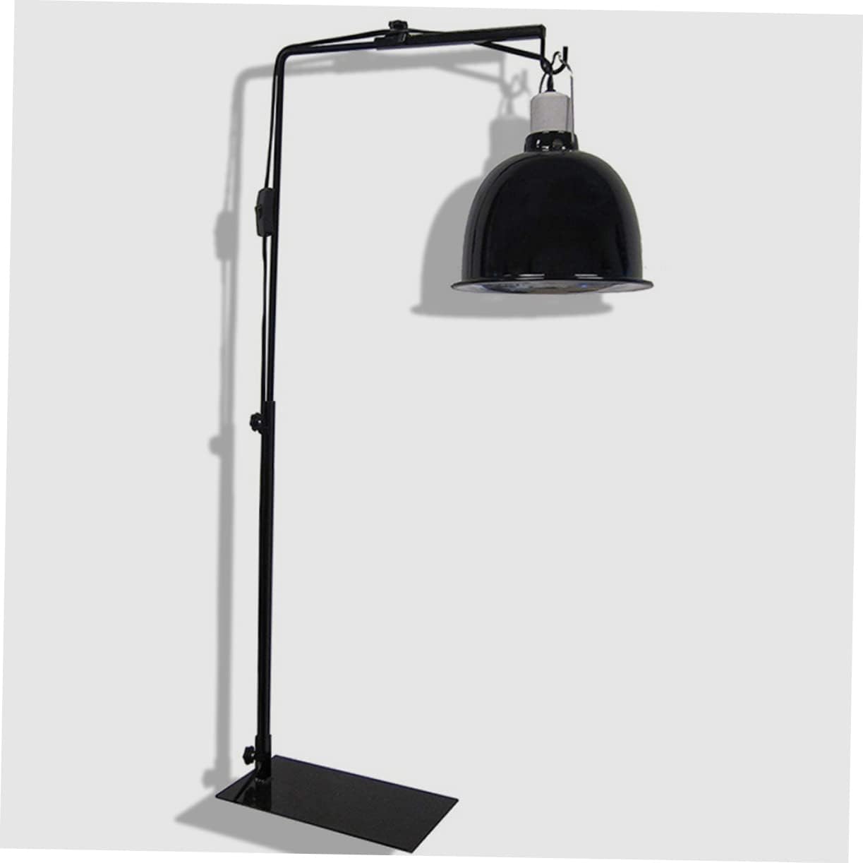 BESPORTBLE Adjustable Plant Lamp Stand for Reptile Tanks Durable Metal Light Rack for Heating Lamps for Bearded Dragons Turtles and Other Reptile Pets Easy to Install