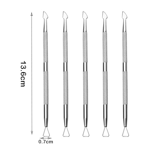 Image of 5Pcs Lottery Ticket Scratcher Tool, Stainless Steel Lottery Scratcher Tool, Scratch Off Tool, Ergonomic Ticket Scraper, Suitable for Lottery Enthusiasts Lottery Scraper Tool