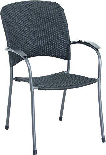Preisvergleich Produktbild MWH Das Original 879062 Stapelsessel, Carlos, grau