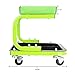 OEMTOOLS 24948 Cushioned Creeper Seat (with Tool Tray) | Comfortable Rolling Mechanic’s Seat with Ample Tool Storage – 11-1/2” x 12-1/2 Tool Tray | Rated for Up to 330 Lbs. | Green