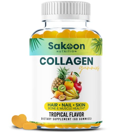 Halal Collagen Gummies Peach Rings