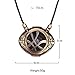 XOFOAO Doctor Strange Necklace Eye of Agamotto Costume Prop Stone Pendant Glow in The Dark