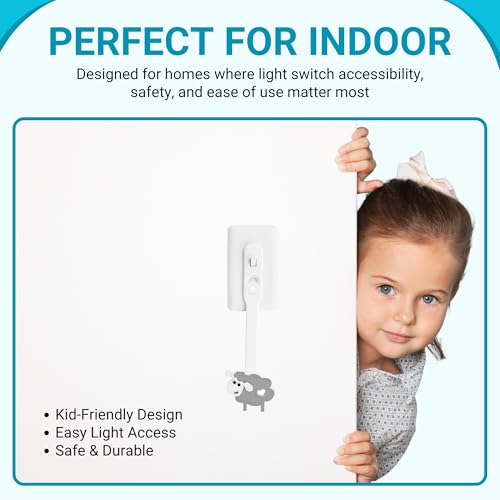 Rallonge d'interrupteur facile a installer | Lot de 2 gris