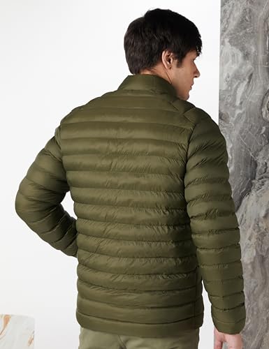 Image of Amazon Brand - Symbol Men's 100% Nylon Lightweight Quilted Winter Jacket | Regular Fit (Available in Plus Sizes)