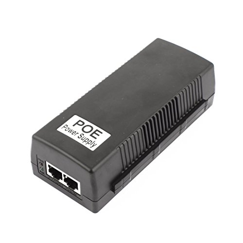 Aexit 48V 0.5A Inyector POE Adaptador de Red miniatura 1