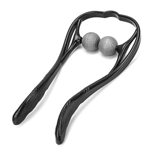 Nackenmassagegerät Manuellen mit Spring Massagegerät Hammer, Nackenmassage Nackenmassage Geräte Nackenmassage Ball Manual Neck Massager Halswirbel Druckpunkt-Massagege Spring Massagegerät Hammer Cover