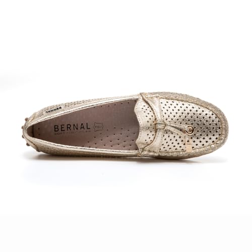 Image of Bernal Women's Non-Slip Penny Loafers - All-Day Comfort Flat Driving Shoes for Work Office & Casual Walking