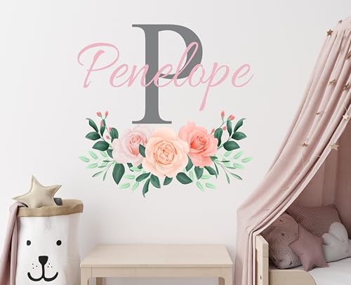 Vinilo Decorativo Flores Personalizado 15x13 Pulgadas miniatura 3