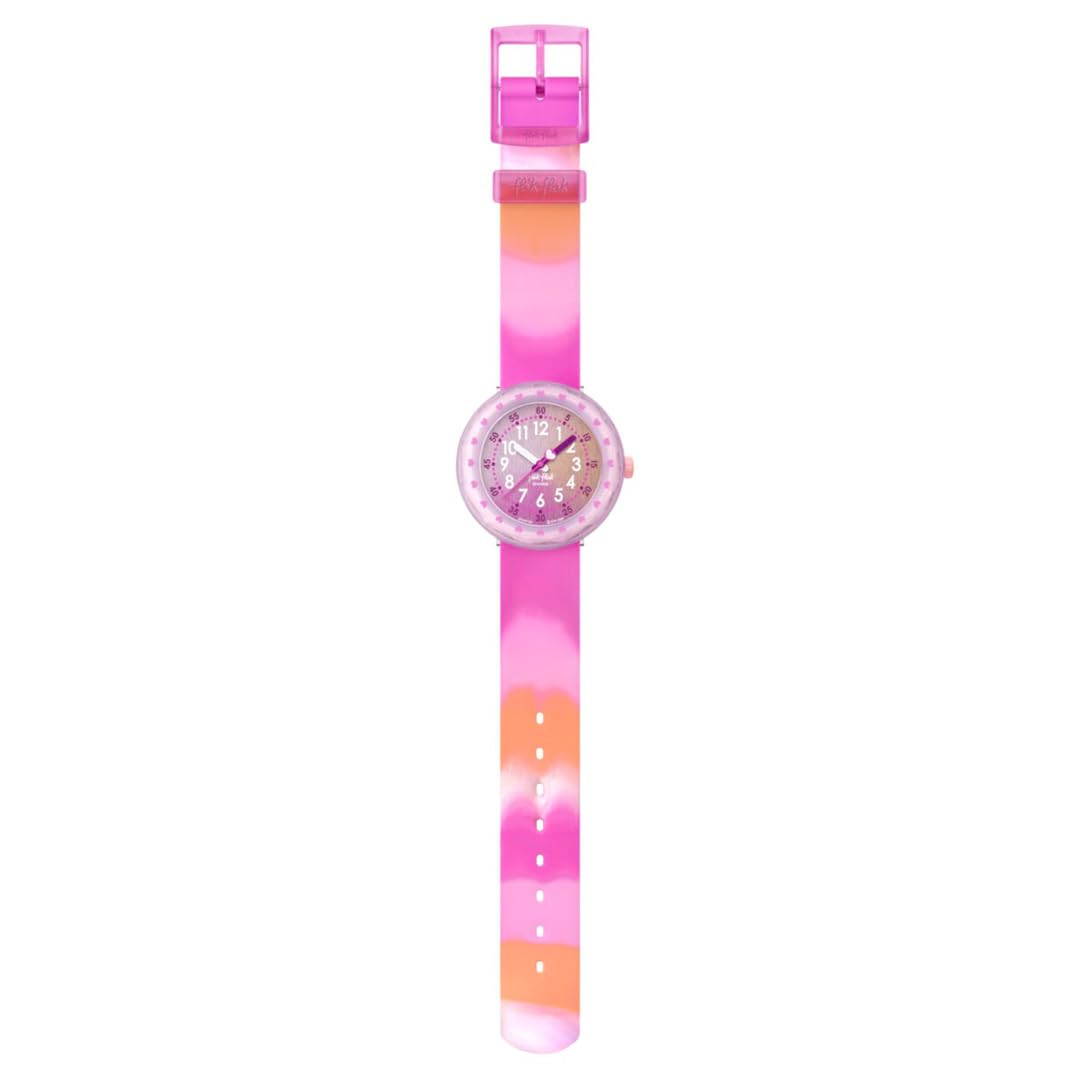 Swatch FCSP130 Flick Flake Uhr für Mädchen rosa