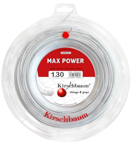 Kirschbaum Max Power White 600 ft oubliez la perte de tension