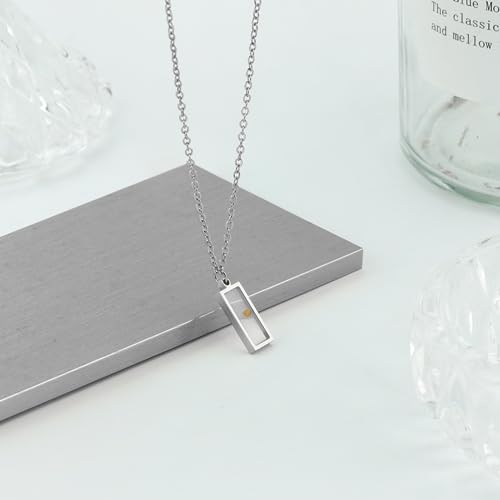 Haoze Miscarriage Gifts for Mothers Forget Me Not Seed Necklace Loss Grief Sympathy Gift Loss Memorial Gifts Jewelry4