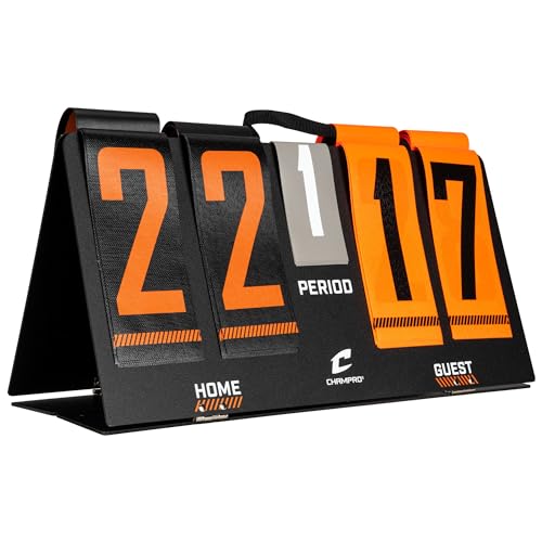 Champro Deluxe Flip-A Score (Black/Orange, 9-Inch)