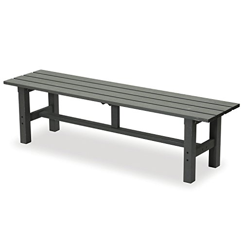 山善 アルミ縁台 (幅150×奥行36×高さ40cm) モスグリーン ABF-150