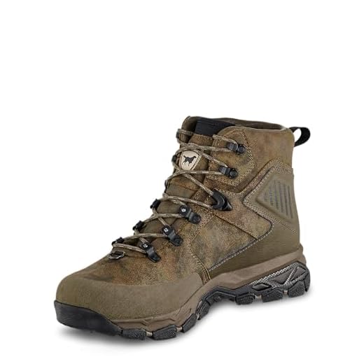 Irish Setter Men's Pinnacle Hunting Shoe, Earth Field Camo, 11