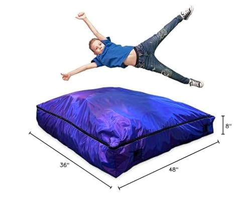 Foamma Crash Pad – (36’’ X 48’’) (3 Ft X 4 Ft) – Sensory Crash Pad with Foam Blocks for Autistic Kids, Soft Fabric & Washable Cover – Ideal for Kids and Adults to Jump, Play, or Relax - Image 3