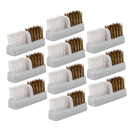 Abaodam 10個 ネイルドリルビット用銅線清掃ブラシ 耐変形性と高耐久性 電動研磨機用多用途ポータブルクリーナー ネイルアート用粉塵除去ツ