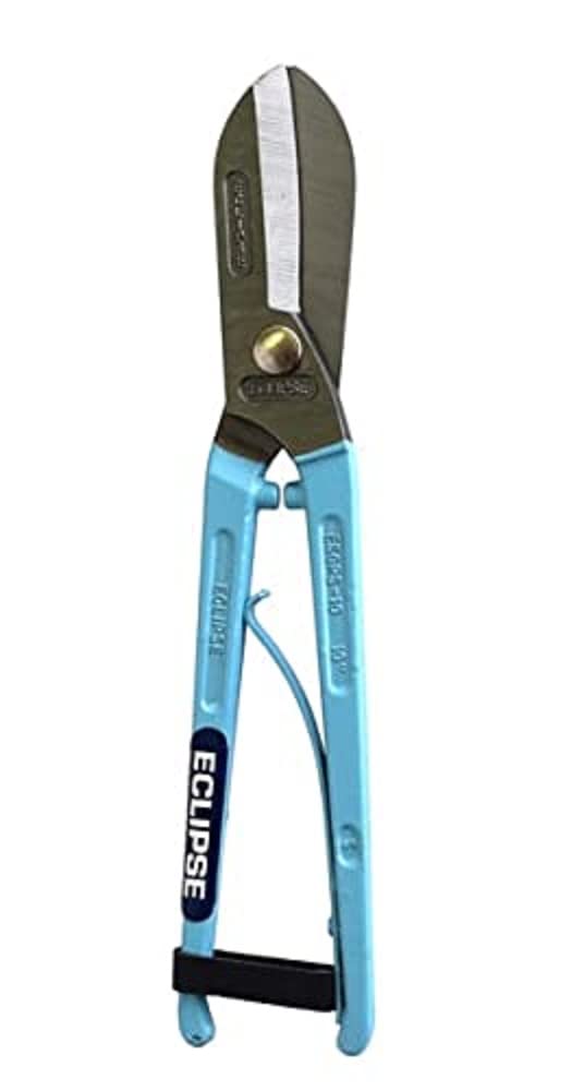 Eclipse Professional Tools ESGPS-8 General Purpose Snips with Spring, Blue, 8-Inch