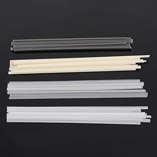 50pcs Non-toxic Plastic Welding Rods 200mm Length ABS/PP/PVC/PE Welding Sticks 5x2mm For Plastic Welder
