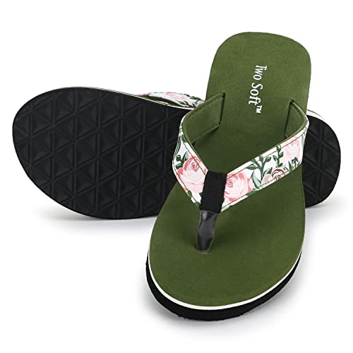 Image of TWOSOFT Women Slipper Ortho Slippers Stylish Comfort Orthopedic for Pain Relief Women Slippers