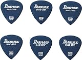 Grosor: 1 mm. Ibanez PPA16HCG-DB - Juego de 6 púas planas para agarre de arena, color azul