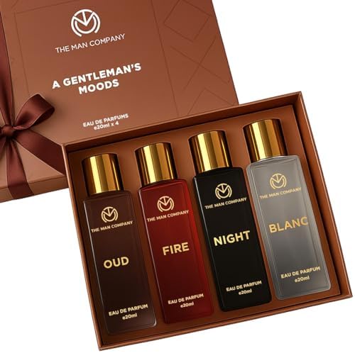 The Man Company Specially Curated Perfume Gift Set for Men 4 * 20...
