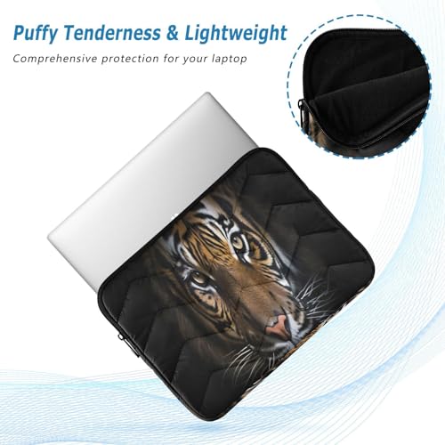 Funda para laptop 13-14 pulg impermeable cara tigre miniatura 5