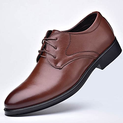 HINDOLA Men’s Dress Shoes Oxfords Formal Classic Business Soft Wedding Casual Modern Work Shoes3