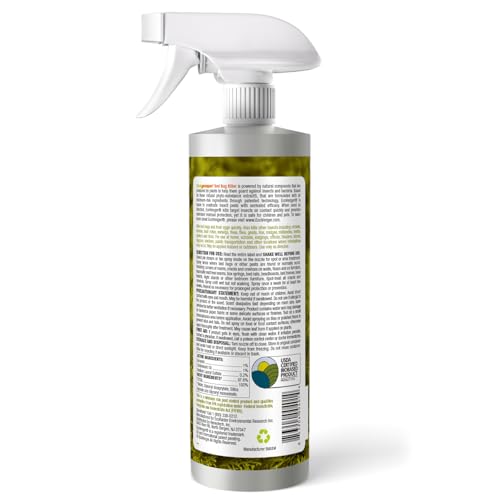 Image of EcoVenger Bed Bug Killer 16OZ | 2026 Upgraded New Refreshing Lemongrass Scent | 100% Efficacy | Kills All Stages incld Eggs on Contact | 14 Day Residual Protection | Plant-Based Child & Pet Safe