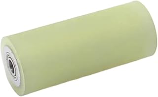 1 Pcs Furniture Wheels. Diameter 40mm, Length 40mm, PU Polyurethane Roller, with Bearing, Soft Surface, Pipe Drive Rubber Wheel (Size : Hole 15mm)