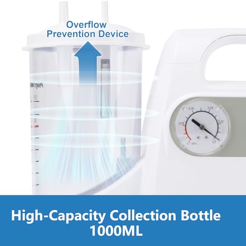 Machine d'aspiration portable de table pour le mucus domestique